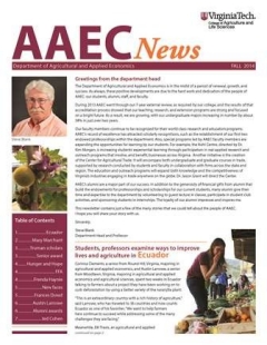 Newsletter Fall 2014 Newsletter Fall 2014