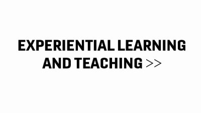 Experincial learning and teaching at the Kohl Centre
