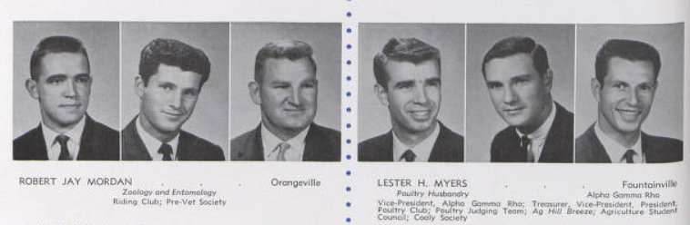 Penn state university year book with Les Myers