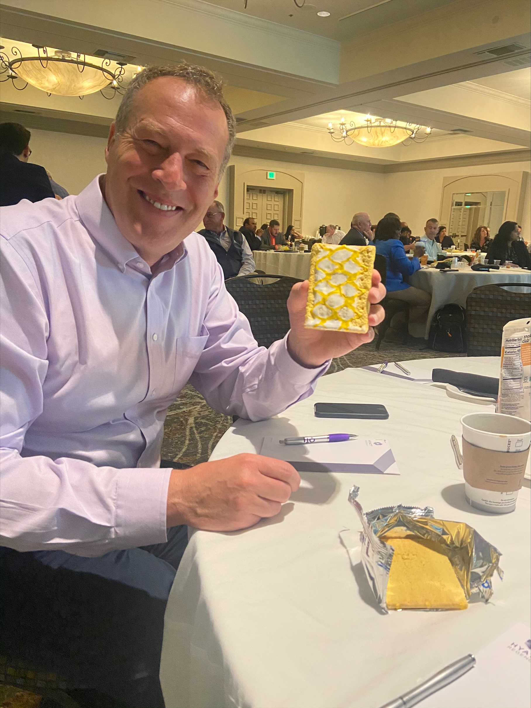 In 2022, Estep attended an Olam Food Ingredients global spice meeting in California to discuss incorporating spice products into new applications, such as Pop Tarts. Photo courtesy of LauraBeth Grubb.