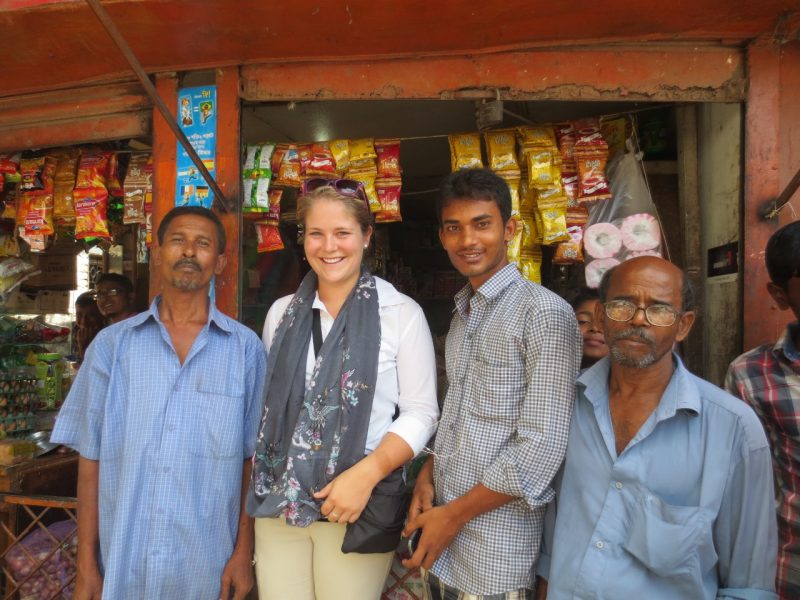 Jessica Agnew works with businesses to address malnutrition deficiencies.